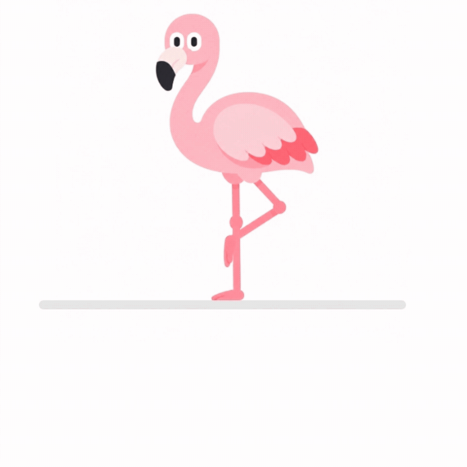 Lanterfant flamingo